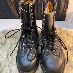 vibram steel toe boot for men